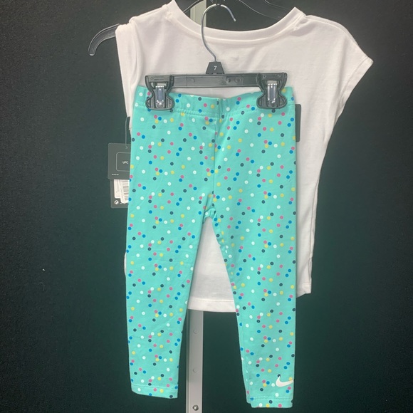 Toddler Girl Nike Front Tie Top & Leggings Set - Picture 8 of 8